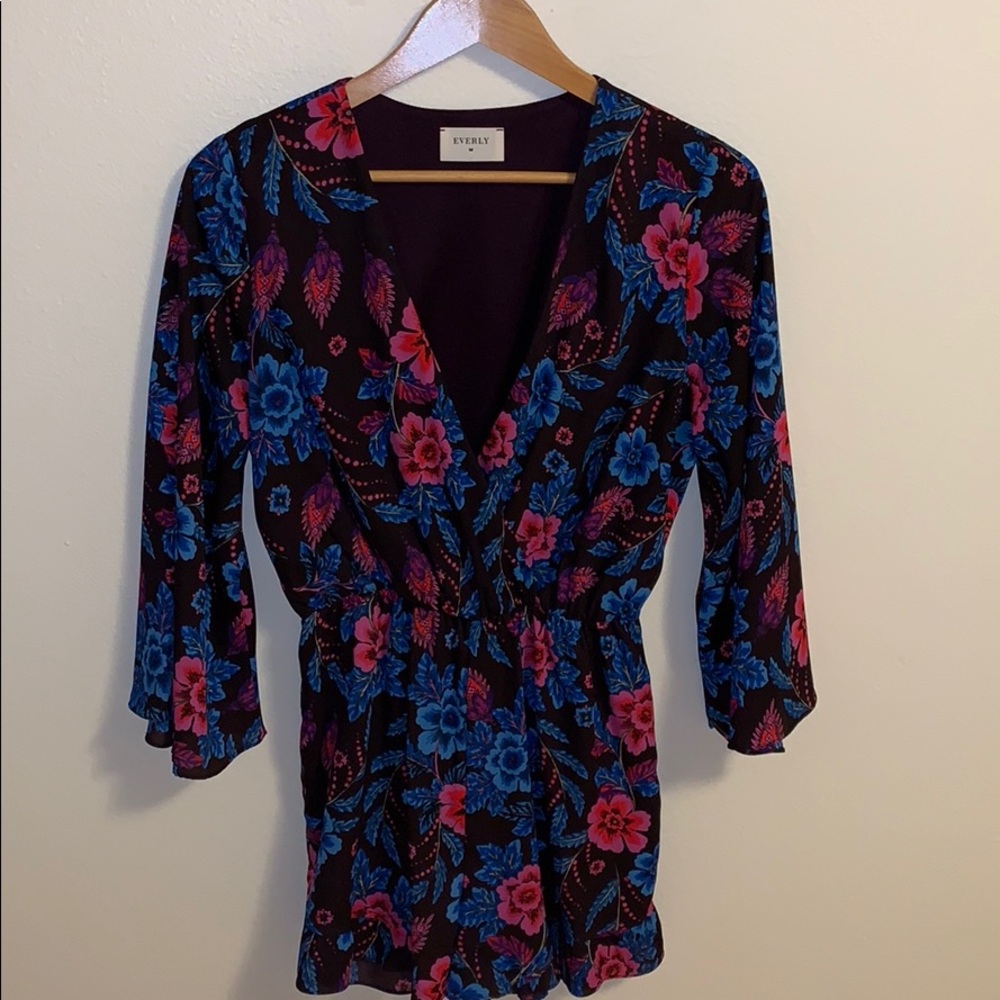 Long sleeve romper